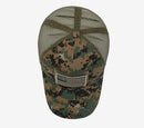 boné táctico camuflado  bandeira americana