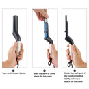 Hair & Beard Straightener Comb – 15s Quick Heating, Anti-Scald, USB Powered, Frizz Control & Volumizing