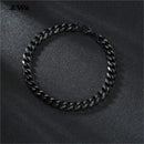 Awit Miniamlist Men Bracelet Gold Jewelry Street Style Stainless Steel 316L 18k Gold Plated Cuban Chain Bracelets For Women
