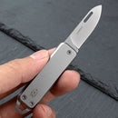 Mini Outdoor Folding Knife Edge High Hardness Camping Self-defense Knife Gift Fruit Knife Open Box Tool Key Pendant Outdoor Tool