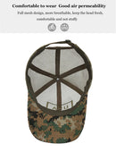 boné táctico camuflado  bandeira americana