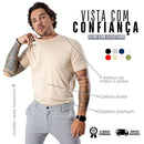 moda masculina Camiseta  PREMIUM ESSENTIALS  Malha Peruana 40.1