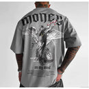 moda masculina Camiseta Anjo Money Masculina Street wear style Camisa Algodao