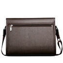 Bolsa Mensageiro Masculina Em Couro Vintage - Milano Horizontal - Maschille