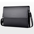 Bolsa Mensageiro Masculina Em Couro Vintage - Milano Horizontal - Maschille