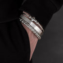 Pulseira Masculino Bracelete Pai Nosso - Maschille
