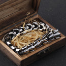 Pulseira Masculina Head Dragon com Caixa Vikings - Maschille
