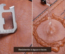 Mochila JEEP de Couro com Bolsos - Elegant - Maschille