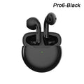 Fones de Ouvido Sem Fio Pro 6 TWS MINI 8D - Maschille