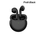 Fones de Ouvido Sem Fio Pro 6 TWS MINI 8D - Maschille