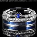Pulseira Bracelete Masculino Olho de Tigre Stone - Maschille