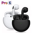 Fones de Ouvido Sem Fio Pro 6 TWS MINI 8D - Maschille