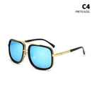 Óculos de Sol Square Vintage Masculino - Maschille